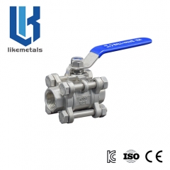 3 PC Threaded Ball Valve